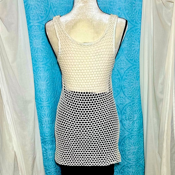 Vitamin A Womens Ray 2-in-1 Minidress Cover-up Mod Mesh - Picture 6 of 6